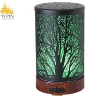 Aroma Diffuser 2021 "Tree of Life" LED diffuser en sfeerverlichting met adapter.