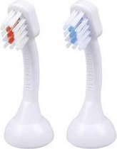 EmmiDent Opzetborstel voor elektrische tandenborstel  K2 voor kinderen 2 stuks Wit
