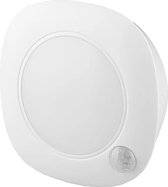 SAMSUNG - LED Downlight met Bewegingssensor op Batterijen - Nivra Hatsi - 1W - Natuurlijk Wit 4000K - Opbouw Rond - Mat Wit - Kunststof