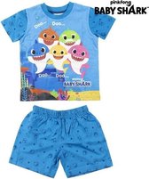 Pyjama Kinderen Baby Shark Blauw