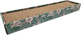 Croci krabplank homedecor textuur bladeren groen - 48x12,5x5 cm - 1 stuks
