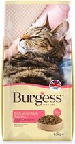 Burgess cat adult rijk aan schotse zalm - 1,5 kg - 1 stuks