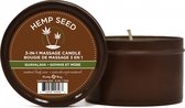 Guavalava Massage Candle with Guava and Blackberry Scent - 6oz /