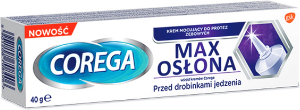 Corega - Max Cover Fixing Cream For Tooth Prosthies 40G