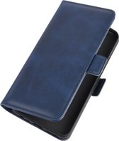 Xiaomi Redmi 9 Hoesje - Mobigear - Slim Magnet Serie - Kunstlederen Bookcase - Blauw - Hoesje Geschikt Voor Xiaomi Redmi 9