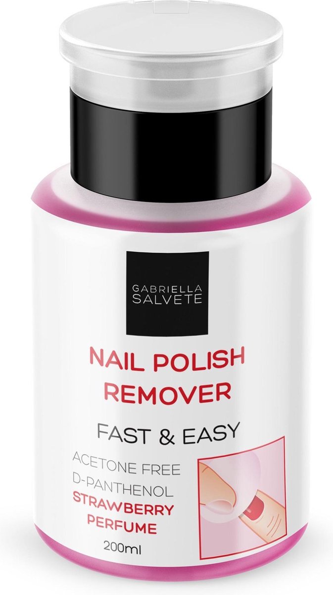 Nail Polish Remover Fast & Easy - Nail Polish Remover 200ml