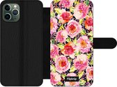 Wallet case - geschikt voor iPhone 11 Pro - Floral N°3