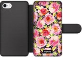 Wallet case - geschikt voor iPhone 8 - Floral N°3