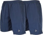 2-Pack Donnay Sportshort - Shorts - Pantalons de sport - Taille M - Homme - marine