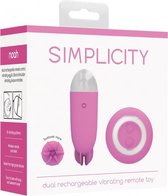 Noah - Dual Rechargeable Vibrating Remote Toy - Pink - Eggs - Easter eggs