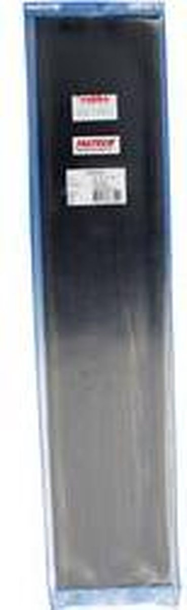 FASTECH® T01-107-500 Klittenband Om vast te plakken Hotmelt Haakdeel (l x b) 500 mm x 100 mm Zwart 1 stuk(s)