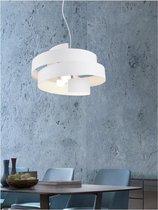 Trio Holly Hanglamp - Wit mat - excl. E27