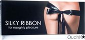 Silky Ribbon - Black - Bondage Toys