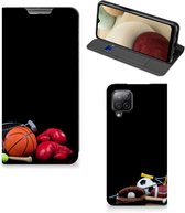 Bookcover Ontwerpen Geschikt voor Samsung Galaxy A12 Smart Cover Voetbal, Tennis, Boxing…