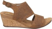 Skechers Cali dames sandaal - Cognac - Maat 40