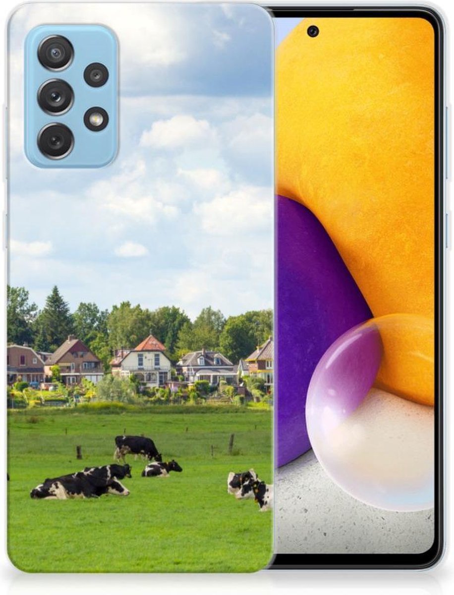 Samsung Galaxy A72 TPU Hoesje Koeien