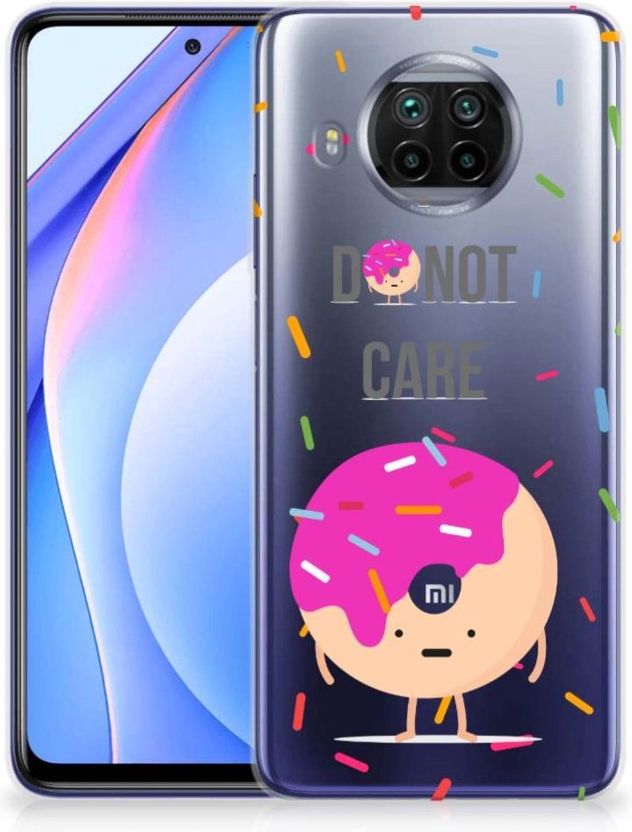Xiaomi Mi 10T Lite Siliconen Case Donut Roze
