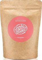 BODYBOOM - Coffee Scrub Strawberry - 200 gr