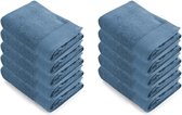 Walra Badlaken Soft Cotton - 10x 70x140 -  - Petrol
