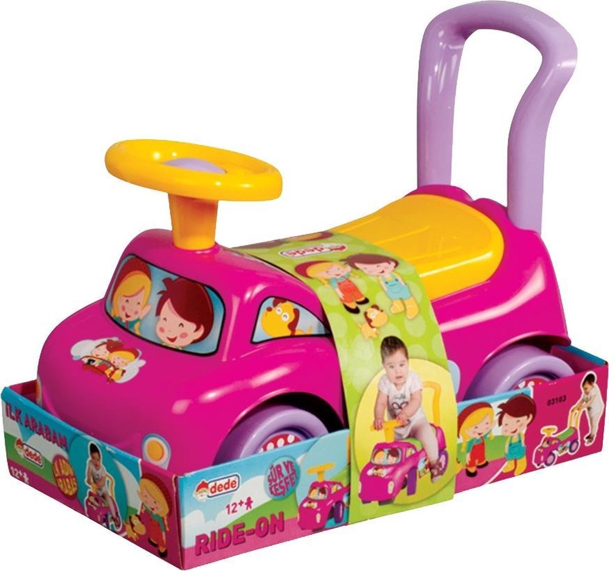 RideOn Loopauto Roze