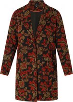 YEST Cecile Blazer - Black/Multi-Colour - maat 40