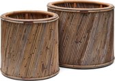 RM 48 Diagonal Weave Pot Set Of 2