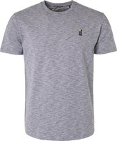 No Excess T-Shirt Mannen Indigo Blue, L