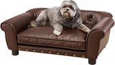 Hondenmand / sofa brisbane pebble bruin (85X53,5X31,5 CM)