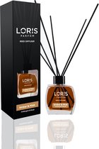 LORIS - Parfum - Geurstokjes - Huisgeur - Huisparfum - Amber & Misk - 120ml - BSE