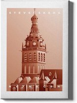 Walljar - Stevenskerk - Muurdecoratie - Poster met lijst