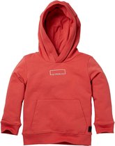 Levv hooded sweater Nikai cranberry rood voor jongens - maat 98