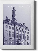 Walljar - Stadhuis van Den Bosch - Muurdecoratie - Plexiglas schilderij