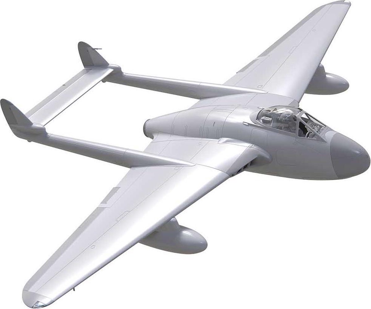 Airfix Modelbouwpakket Militaire voertuigen - 06107 de Havilland Vampire F.3 Plane Plastic - 1:48 - Modelbouw