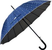 Juleeze Paraplu Volwassenen Ø 98 cm Blauw Polyester Regenscherm