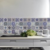 Walplus Muur Decoratie Sticker Spaanse Blauwe Tegels