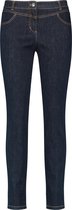 GERRY WEBER Dames Jeans met contrastnaden blue denim short use-48