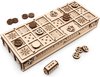 Afbeelding van het spelletje Eco Wood Art - 3D Houten Puzzel - Game Set 2 in 1 - Bordspel Ur en Senet - 1355