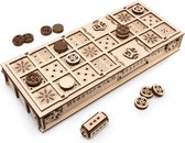 Eco Wood Art - Puzzle 3D en bois - Set de jeu 2 en 1 - Jeu de société Ur et Senet - 1355
