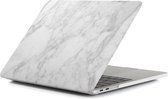 MacBook case van By Qubix - MacBook Pro 15 Inch Touchbar (A1707 / A1990) Case - Marble wit