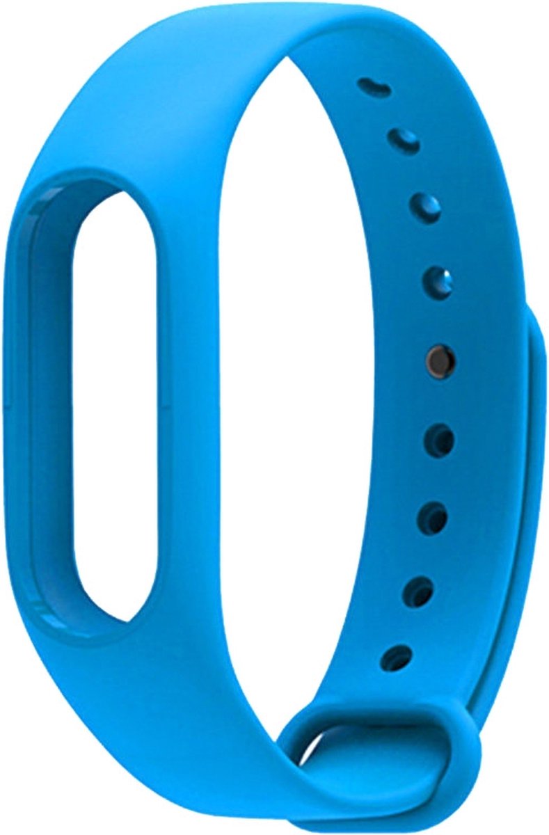By Qubix - Geschikt voor Xiaomi Mi band 2 bandje voor CA0600B - Blauw