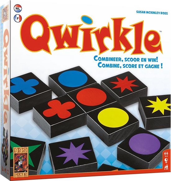 999 Games Qwirkle Board game Tile-based, Jeux