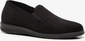 Thu!s heren pantoffels - Zwart - Maat 45 - Sloffen - Uitneembare zool