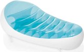 Chaise Longue Gonflable Intex 193 Cm Vinyle Bleu / Blanc
