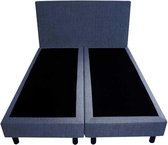 Bedworld Boxspring 160x200 - Geveerd - Seudine - Blauw (ONC80)