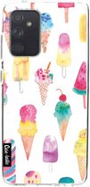 Casetastic Samsung Galaxy A52 (2021) 5G / Galaxy A52 (2021) 4G Hoesje - Softcover Hoesje met Design - Ice Creams Print