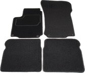 Tapis de sol personnalisés - tissu noir - adaptés pour Seat Leon 1M 1999-2005