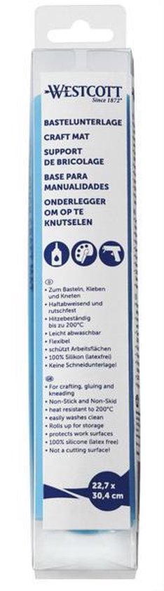 Thumbnail van een extra afbeelding van het spel Knutselmat Westcott 227x304mm - hittebestendig tot 200 ° C,