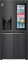 LG GMX844MCBF amerikaanse koelkast Vrijstaand 508 l F Zwart
