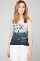 Soccx top Wit-M