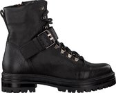 Omoda 77212 Veterboots - Laarzen Met Veters - Dames - Zwart - Maat 36